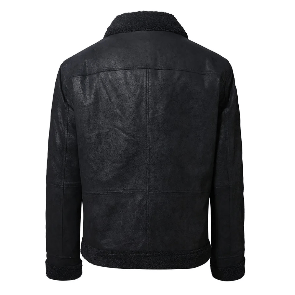 Shearling jacka man