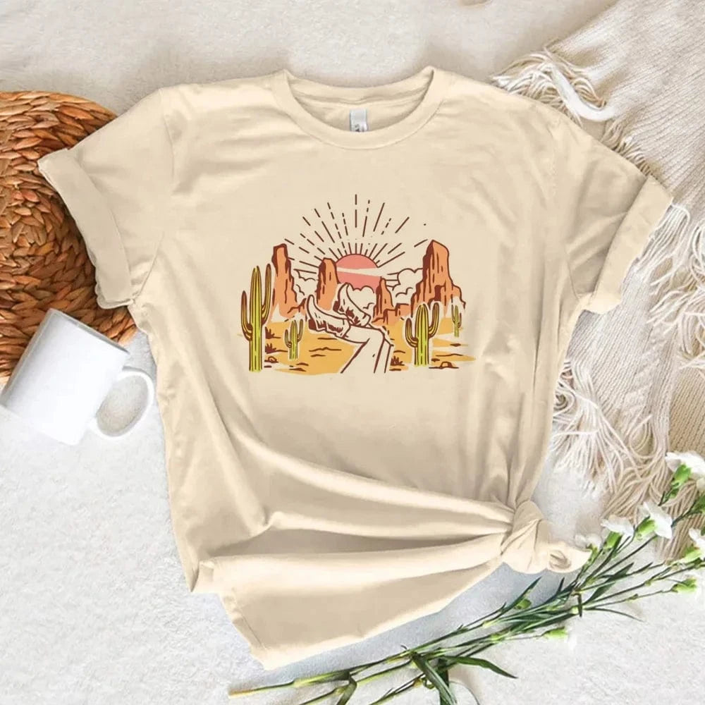 "Should've been a cowgirl" T-shirt Cowboy Hat / XS