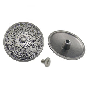 Silver bloom concho Antik silver