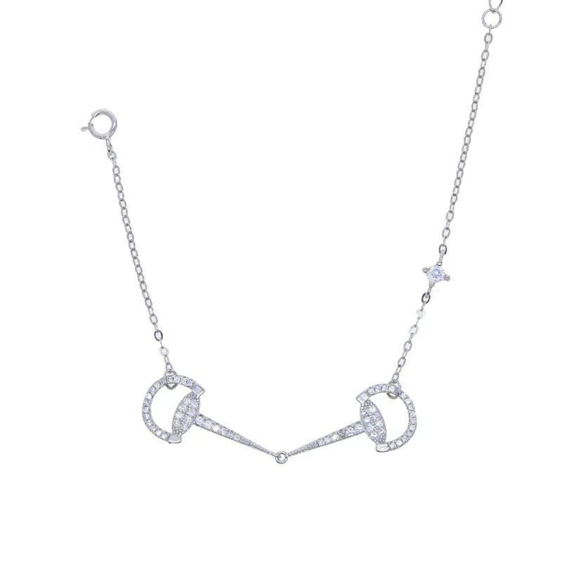 Silverarmband Hästbett Silver / 15 med 4cm