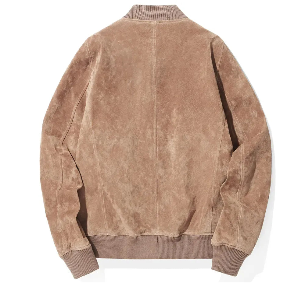 Suede jacka herr