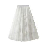 Tutu kjol dam Vit / One Size