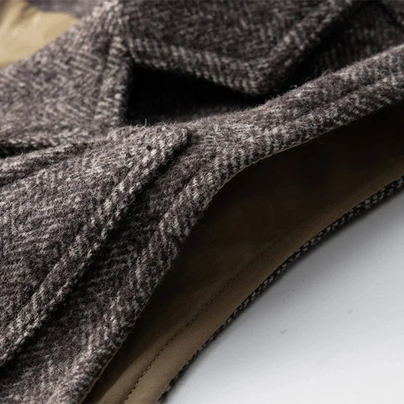 Tweed väst herr