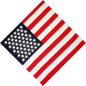 USA bandana Röd vit och blå 1