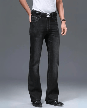 Utsvängda jeans herr