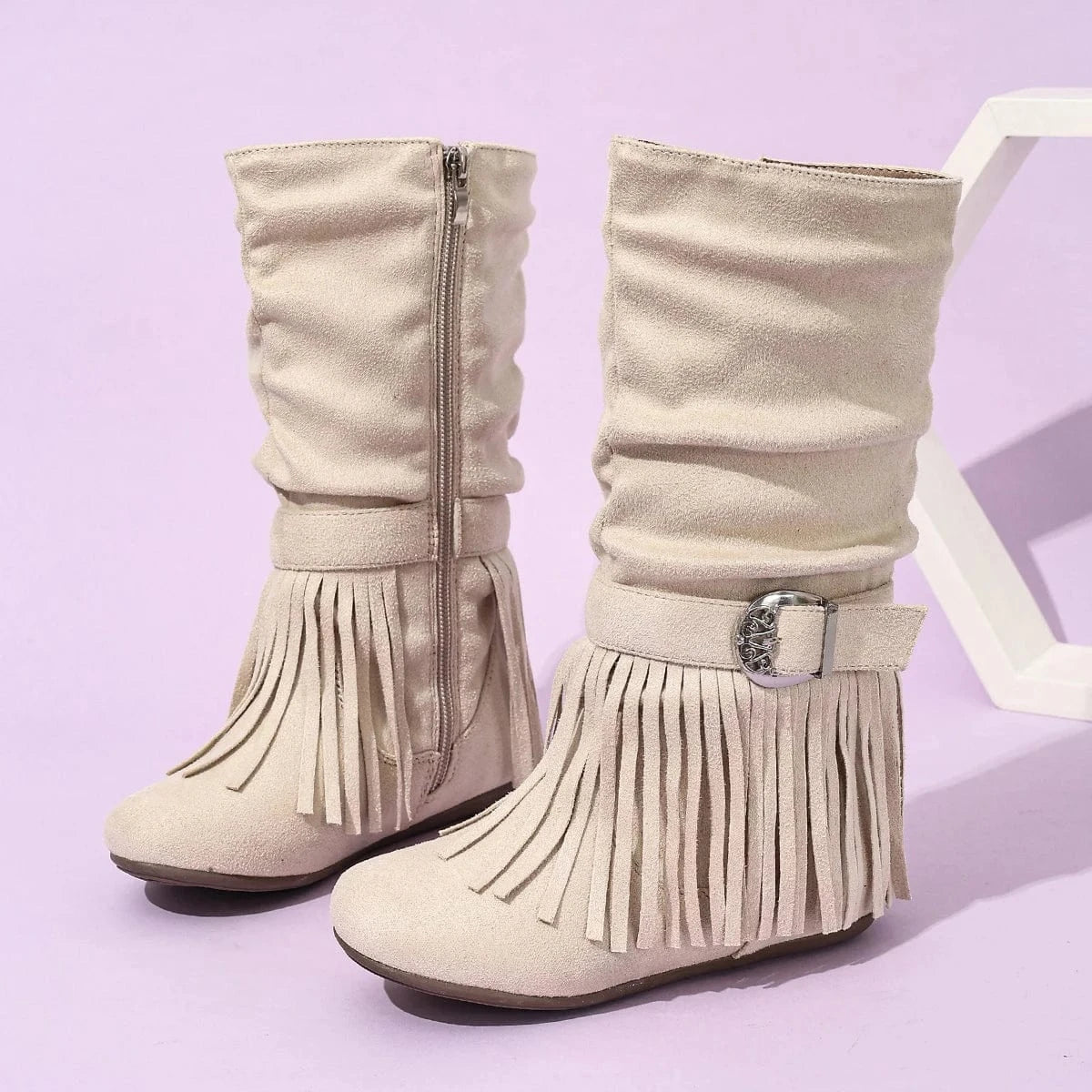 Cowgirl Boots med Fransar för Flickor