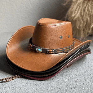 Western Cowboyhatt i Konstläder