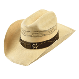 Westernhatt med ventilerad krona Beige / One Size