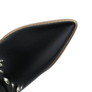 Högklackade Cowboyboots för Dam