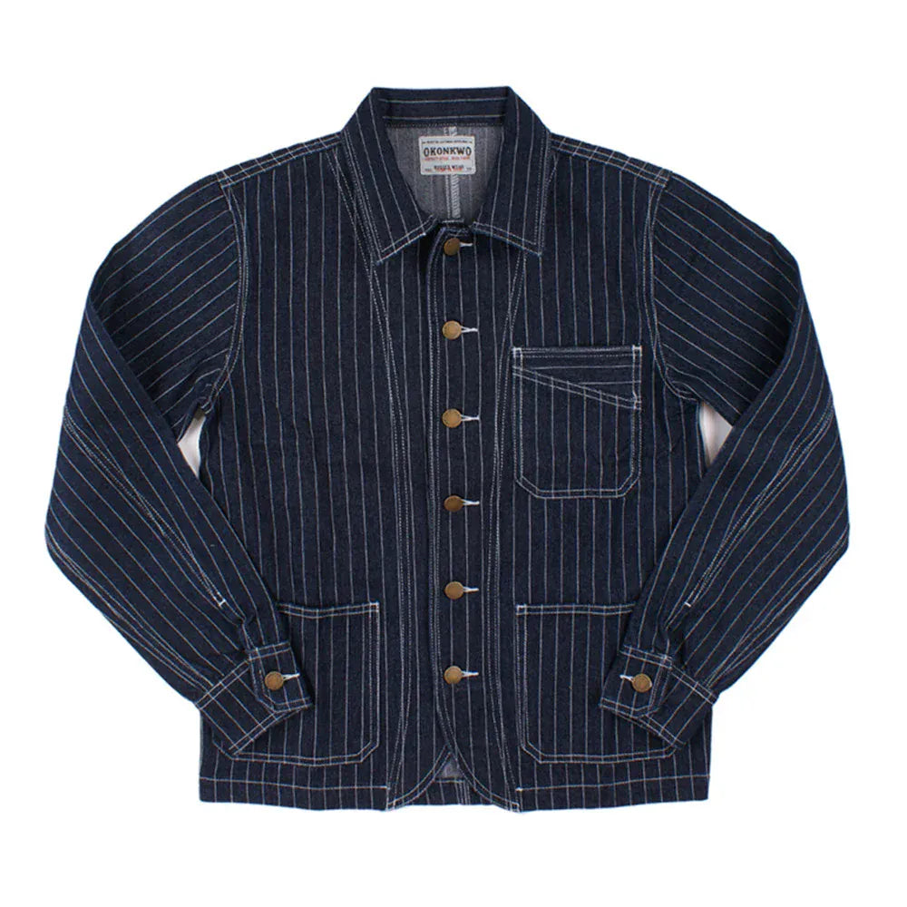 Workwear denim skjorta